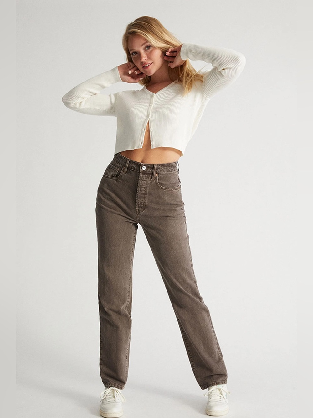 Pacsun Eco Brown Dad Jeans